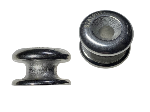 Shock Cord Knob Stainless Steel